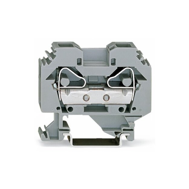 Wago 283-101 2-Leiter-Durchgangsklemme 16 mm² grau