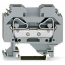 Wago 283-101 2-Leiter-Durchgangsklemme 16 mm² grau