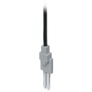 Wago 283-407 Potentialabgriff mit 500mm-Leitung grau