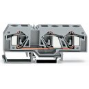 Wago 283-672 3-Leiter-Durchgangsklemme 16 mm² orange