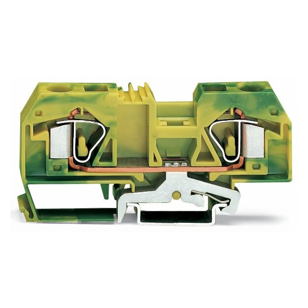 Wago 283-908 2-Leiter-Schirmleiterklemme 16 mm² weiß