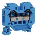Wago 284-104 2-Leiter-Durchgangsklemme 10 mm² blau