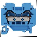 Wago 284-104 2-Leiter-Durchgangsklemme 10 mm² blau
