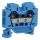 Wago 284-104 2-Leiter-Durchgangsklemme 10 mm² blau