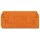Wago 284-328 Abschluss- und Zwischenplatte 2,5 mm dick orange