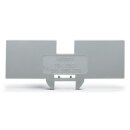 Wago 284-335 Reduzierabdeckplatte 1 mm dick grau