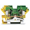 Wago 284-607 2-Leiter-Schutzleiterklemme 10 mm²...