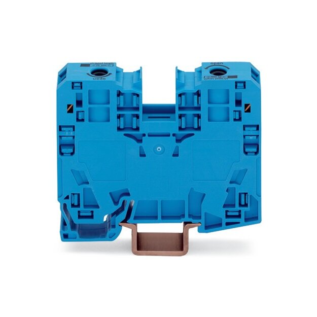 Wago 285-134 2-Leiter-Durchgangsklemme 35 mm² blau