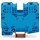 Wago 285-134 2-Leiter-Durchgangsklemme 35 mm² blau