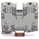 Wago 285-135 2-Leiter-Durchgangsklemme 35 mm² grau