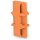 Wago 285-168 Fixierelement für Hochstromklemmen 95 mm² orange