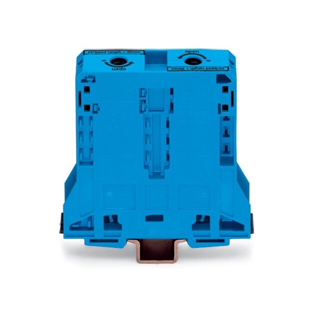 Wago 285-194 2-Leiter-Durchgangsklemme 95 mm² blau