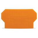 Wago 285-327 Trennwand 2 mm dick überstehend orange