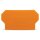 Wago 285-327 Trennwand 2 mm dick überstehend orange