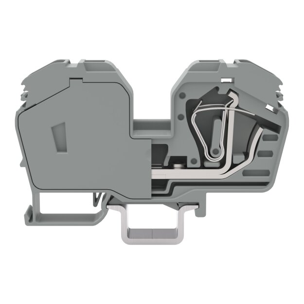 Wago 285-635 2-Leiter-Durchgangsklemme 35 mm² grau