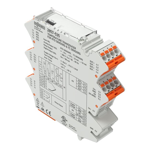 Wago 2857-535 Temperaturmessumformer DC 24 V