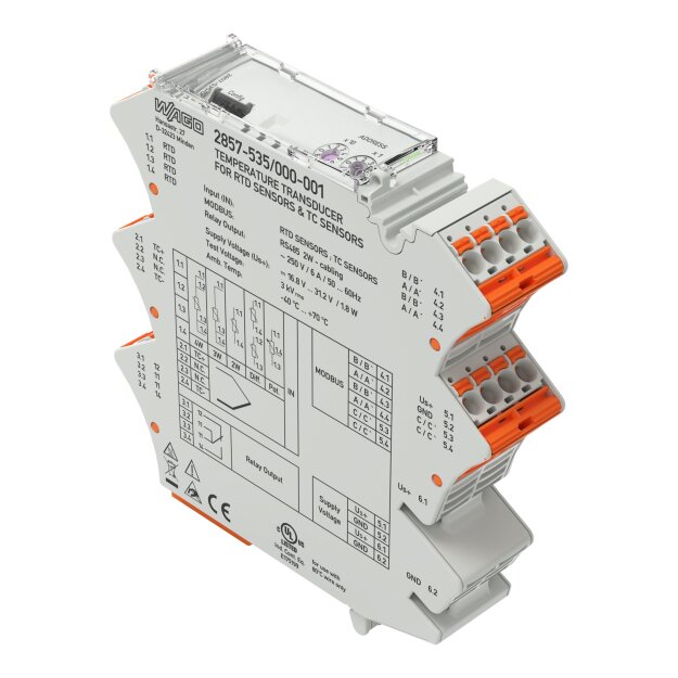 Wago 2857-535/000-001 Temperaturmessumformer DC 24 V