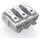 Wago 294-4003 Leuchtenanschlussklemme 3-polig max. 2,5 mm² weiß