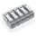 Wago 294-4015 Leuchtenanschlussklemme L3-L2-L1-PE-N 5-polig max. 2,5 mm² weiß