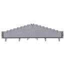Wago 727-120/002-000 8-Etagen-Rangierklemme a-b-c-d-e-f-g-h--h-g-f-e-d-c-b-a 1,5 mm² grau