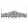 Wago 727-129/004-000 8-Etagen-Rangierklemme h-g-f-e-d-c-b-a--a-b-c-d-e-f-g-h 1,5 mm² grau