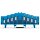Wago 727-224/022-000 4-Etagen-Rangierklemme a-b-c-d--d-c-b-a 1,5 mm² blau