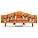 Wago 727-238 4-Etagen-Potentialklemme ohne Aufdruck 1,5...