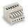 Wago 733-107 1-Leiter-Federleiste 0,5 mm² Rastermaß 2,5 mm 7-polig lichtgrau