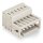 Wago 734-302 1-Leiter-Stiftleiste 1,5 mm² Rastermaß 3,5 mm 2-polig lichtgrau