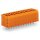 Wago 739-338 Leiterplattenklemme 1,5 mm² Rastermaß 3,81 mm 8-polig orange