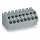 Wago 745-303 Leiterplattenklemme 6 mm² Rastermaß 7,5 mm 3-polig grau