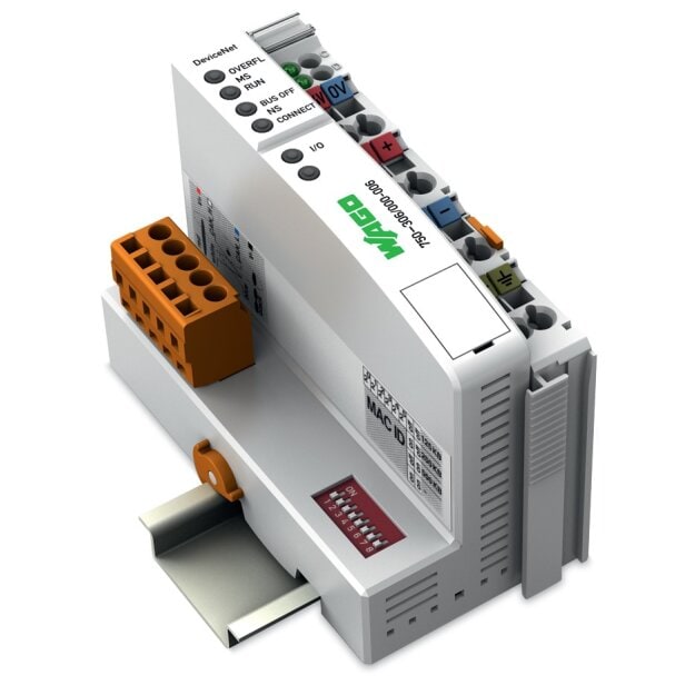 Wago 750-306/000-006 Feldbuskoppler DeviceNet lichtgrau