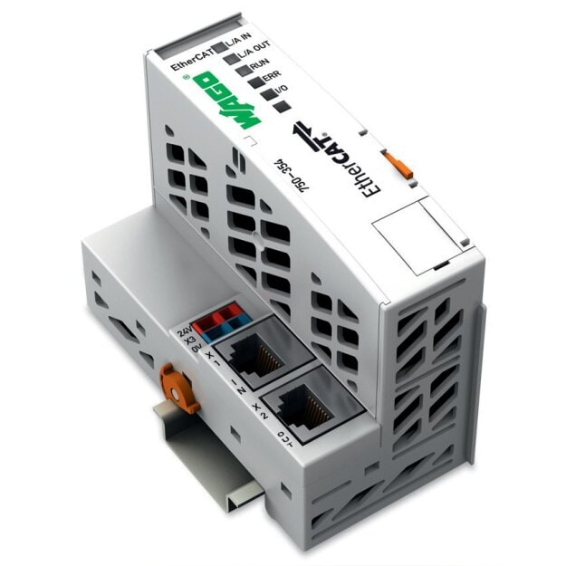 Wago 750-354 Feldbuskoppler EtherCAT lichtgrau