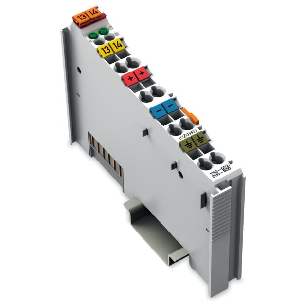 Wago 750-502/000-800 2-Kanal-Digitalausgang DC 24 V lichtgrau