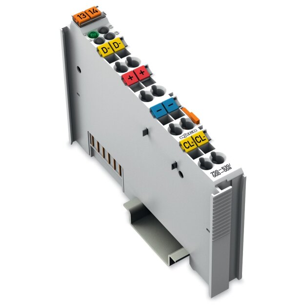 Wago 750-630/000-008 SSI-Geber-Interface 25 Bit 125 kHz Gray-Code lichtgrau