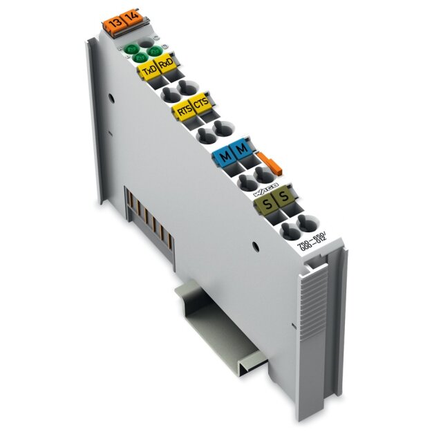 Wago 750-650/000-012 Serielle Schnittstelle RS-232 C 2400 Baud lichtgrau