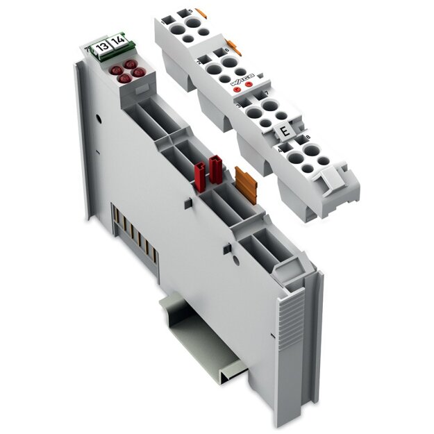 Wago 753-453 4-Kanal-Analogeingang 0 ... 20 mA Single-Ended lichtgrau