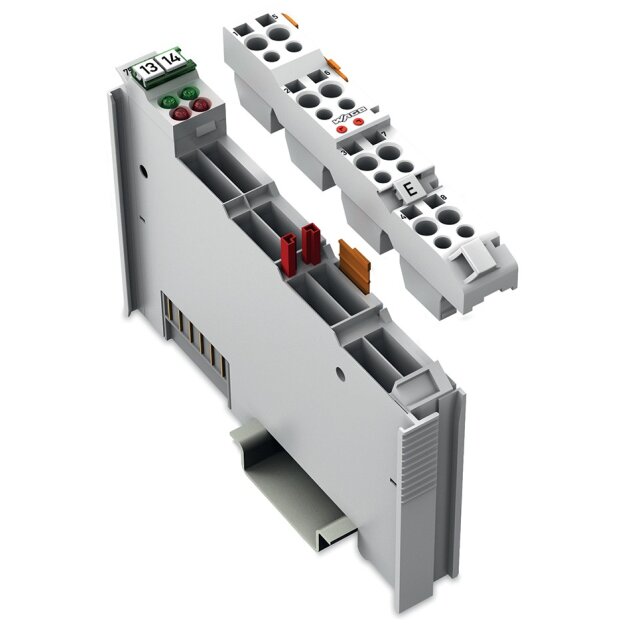 Wago 753-461 2-Kanal-Analogeingang Für Widerstandssensoren Pt100-/RTD lichtgrau