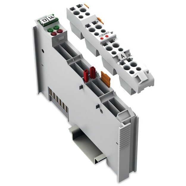 Wago 753-465 2-Kanal-Analogeingang 0 ... 20 mA Single-Ended lichtgrau