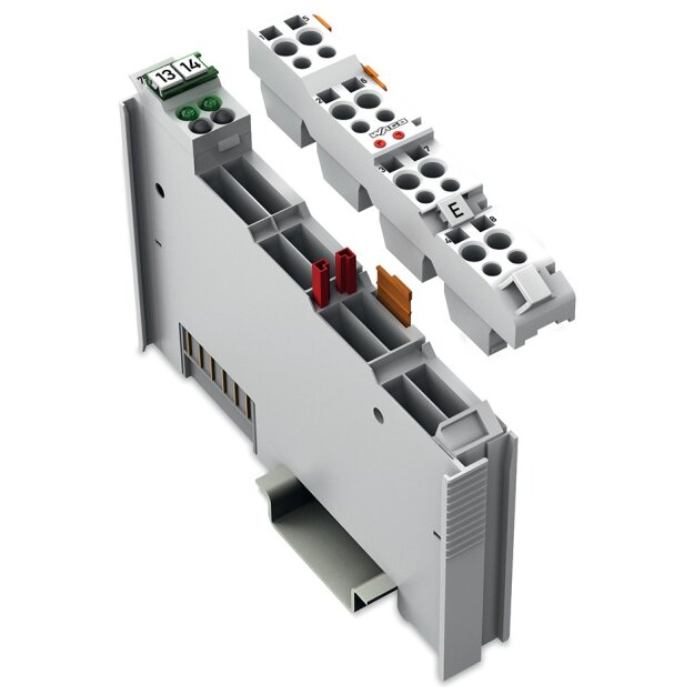 Wago 753-467 2-Kanal-Analogeingang DC 0 ... 10 V Single-Ended lichtgrau