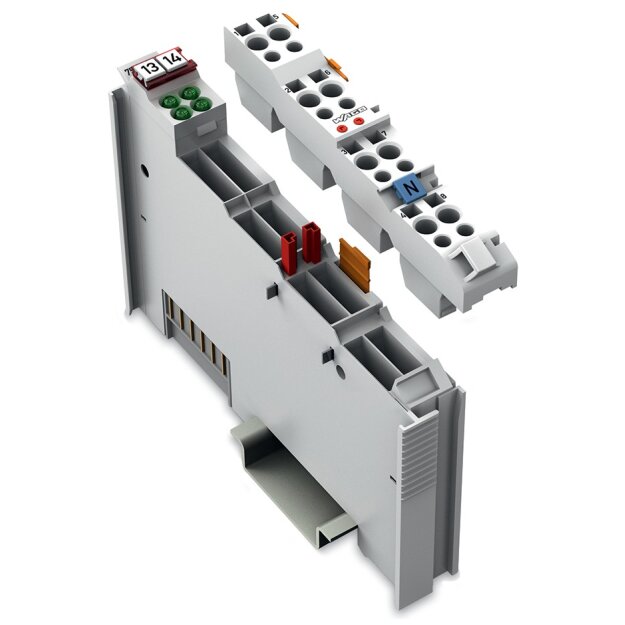 Wago 753-540 4-Kanal-Digitalausgang AC 230 V lichtgrau