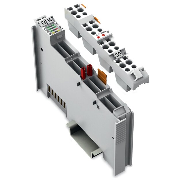 Wago 753-648 LON®-FTT Schnittstelle lichtgrau