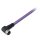 Wago 756-1402/060-050 CANopen/DeviceNet Kabel, winklig 5m einseitig konfektioniert violett
