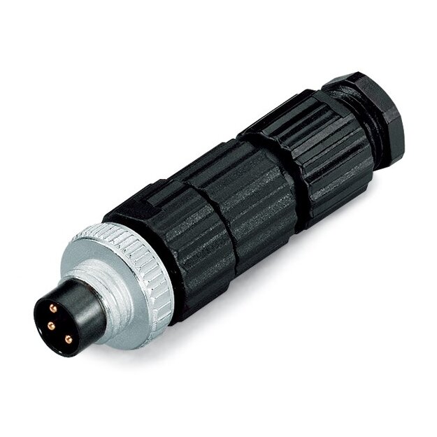 Wago 756-9102/030-000 Steckverbinder für Sensor-/Aktorkabel 3-polig M8-Stecker axial