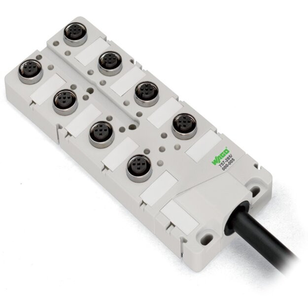 Wago 757-285/000-010 M12-Sensor-/ Aktorbox 8-fach 5-polig 10m-Anschlusskabel