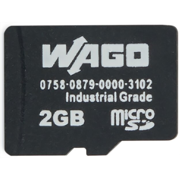 Wago 758-879/000-3102 Speicherkarte SD Micro 2 GByte