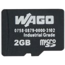 Wago 758-879/000-3102 Speicherkarte SD Micro 2 GByte