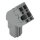 Wago 769-102/022-000 1-Leiter-Federleiste abgewinkelt 4 mm² 2-polig grau