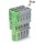 Wago 769-105/000-037 1-Leiter-Federleiste 4 mm² 5-polig grün-gelb/grau