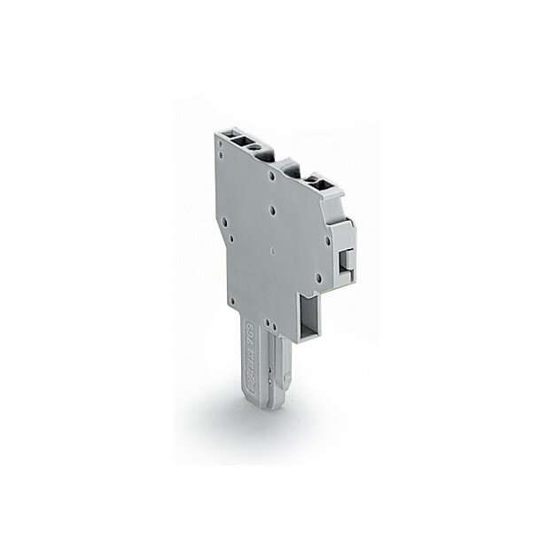 Wago 769-121 2-Leiter-Federleiste 4 mm² 1-polig grau
